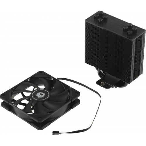 Кулер ID-Cooling SE-224-XTS Soc-AM5/AM4/1200/1700/1851 черный 4-pin 29dB Al+Cu 220W 650gr Ret (SE-224-XTS BLACK) [SE-224-XTS BLACK]