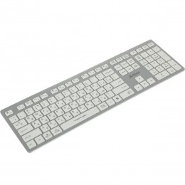 Клавиатура A4Tech FX50 белый USB slim Multimedia (FX50 WHITE) каб.:1.5м