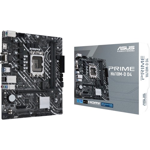 Материнская плата PRIME H610M-D D4: надежность и производительность для вашего ПК