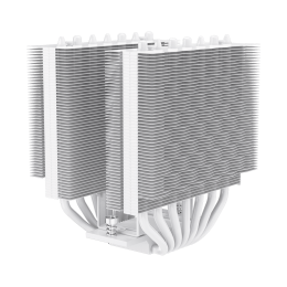 Кулер для процессора/ CPU Cooler PCCooler RT720 TC ARGB WH (270W, 4-pin PWM, 157.5mm, Al/Cu, 7x6mm, ARGB, 2x120mm, 73.32CFM, 34.9dBA, 2200RPM, S: 1851/1700/1200/115X, AM5/AM4, white)