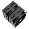 Кулер ID-Cooling SE-206-XT Soc-AM5/AM4/1151/1200/2066/1700 черный 4-pin 15-35dB Al+Cu 250W 1100gr Ret [SE-206-XT]