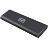 Внешний корпус для SSD AgeStar 3UBNF5C: SATA III, USB 3.0, Type-C, алюминий, черный, M2 2280 B-key