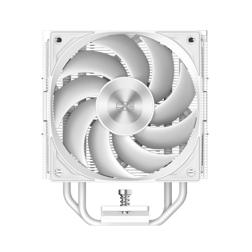 Кулер для процессора/ CPU Cooler PCCooler RZ500 WH (250W, 4-pin PWM, 155mm, Al/Cu, 5x6mm, 1x120mm, 86.73CFM, 32dBA, 2200RPM, S: 1851/1700/1200/115X, AM5/AM4, white) PcCooler
