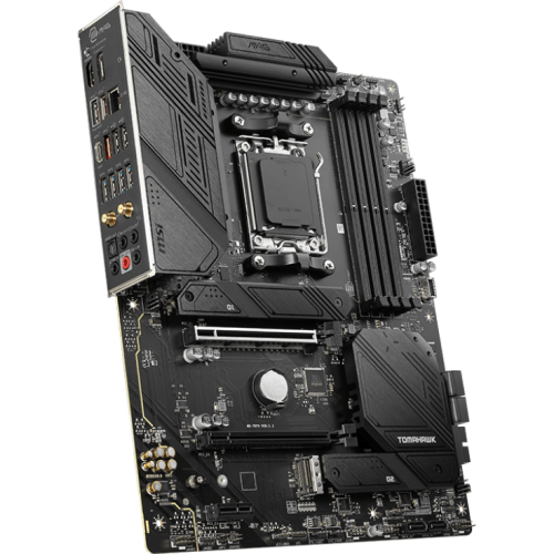 Материнская плата/ MB MSI AMD B650 sAM5, 4xDDR5(256GB), HDMI 2.1/DP, 2xPCIe 4.0x16, 1xPCIe 3.0, 1xLAN (2.5GbE), Wi-Fi, BT, 6xSATA 6Gb/s, 3xM.2, 1xUSB-C, 7xUSB 3.2, 2xUSB 2.0, ATX MSI