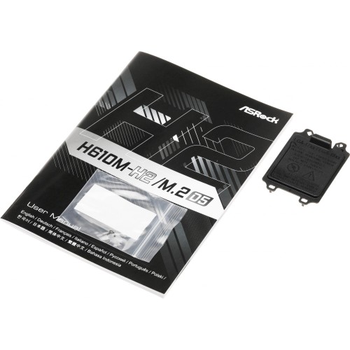 Купить материнскую плату Asrock H610M-H2/M.2 D5 для Intel 1700 с поддержкой DDR5 и HDMI - mATX, 8ch звук, GbLAN