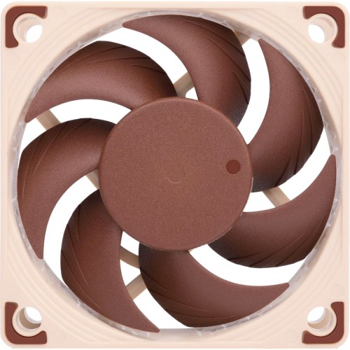 Кулер для корпуса/ Case Cooler Noctua NF-A6x15 5V PWM (60x60x15mm, 4-pin PWM, 23.4CFM, 19.8dBA, 3500RPM, Beige/Brown)