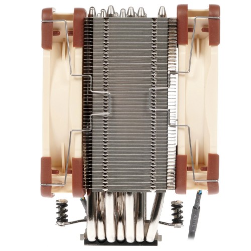 Кулер для процессора/ CPU Cooler Noctua NH-U12A (169W, 4-pin PWM, 158mm, Al/Cu, 7x6mm, 2x120x120x25mm, 60CFM, 22.6dBA, 2000RPM, S: 1851/1700/1200/115X, AM5/AM4, Beige/Brown)