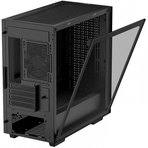 Корпус Deepcool CH370 черный mATX 7x120mm 4x140mm 2xUSB3.0 audio bott PSU [CH370 BLACK]