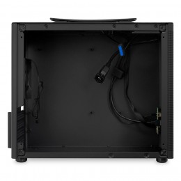 Корпус без блока питания/ Case HSPD M210, Mesh Mid Tower, Black, 0.7 SPCC, 1x90mm mATX, mITX 140/280/150mm 1x2.5", 1x3.5", 4xPCI 1xUSB-A 3.0 302x168x350mm