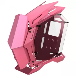 Корпус без блока питания/ Case JONSBO MOD-3, Full-Tower, TG, no fans, 2xUSB-A 3.0, EATX, ATX, mATX, mITX Pink