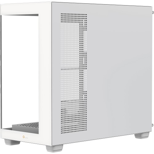 Корпус ПК Ocypus Gamma C52 WH Mini-Tower без блока питания - стильный белый кейс для mATX и mITX с USB 3.0