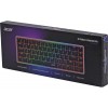 Клавиатура Acer OKW302 Механическая Серебристая USB Multimedia для Геймеров с LED Подсветкой для Ноутбуков (1.8м)