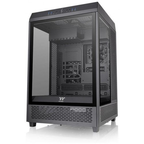 Корпус Thermaltake The Tower 500 черный ATX - идеальный выбор для мощных сборок с 11 вентиляторами и 4xUSB 3.0