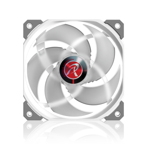 Вентилятор корпусный/ Case Cooler Raijintek AGERAS 12 ARGB-1 (120x120x25mm, 4-pin PWM, 67.38CFM, 33dBA, 2200RPM, White) RAIJINTEK CO LTD