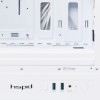 Корпус без блока питания/ Case HSPD M510, Mesh Mid Tower, White, TG, 0.5 SPCC, 4x120mm ARGB (Orbis F1) ATX, mATX, mITX 180/280/160mm 1x2.5", 1x3.5", 7xPCI 2xUSB-A 3.0 517x277x418mm HSPD