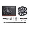 Кулер для корпуса/ Case Cooler Noctua NF-A14x25r G2 PWM chromax.black.swap (140x140x25mm, 4-pin PWM, 91.58CFM, 24.8dBA, 1500RPM, Black)