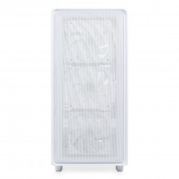 Корпус без блока питания/ Case HSPD M510, Mesh Mid Tower, White, TG, 0.5 SPCC, 4x120mm ARGB (Orbis F1) ATX, mATX, mITX 180/280/160mm 1x2.5", 1x3.5", 7xPCI 2xUSB-A 3.0 517x277x418mm