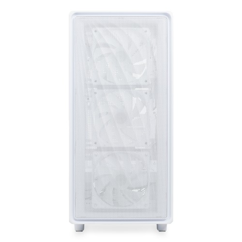 Корпус без блока питания/ Case HSPD M510, Mesh Mid Tower, White, TG, 0.5 SPCC, 4x120mm ARGB (Orbis F1) ATX, mATX, mITX 180/280/160mm 1x2.5", 1x3.5", 7xPCI 2xUSB-A 3.0 517x277x418mm HSPD