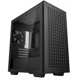 Корпус Deepcool CH370 черный mATX 7x120mm 4x140mm 2xUSB3.0 audio bott PSU [CH370 BLACK]
