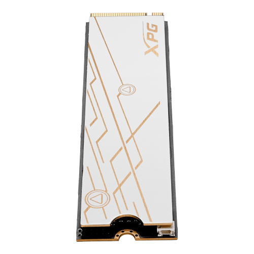 Твердотельный накопитель/ ADATA SSD XPG MARS 980 BLADE, 2000GB, M.2(22x80mm), NVMe, PCIe 5.0 x4, 3D NAND, R/W 14000/13000MB/s, IOPs 2 000 000/1 650 000, TBW 1480, DWPD 0.4, with Heat Sink (5 лет) ADATA