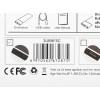 Внешний корпус для SSD AgeStar 3UBNF5C: SATA III, USB 3.0, Type-C, алюминий, черный, M2 2280 B-key