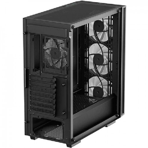 Корпус Deepcool Matrexx 55 V4 MESH черный ATX с 7 вентиляторами 120mm и 2x140mm – идеальный выбор для сборки игрового ПК