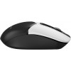 Мышь A4Tech Fstyler FG12S Panda: Беспроводная оптическая мышь 1200dpi с тихими кнопками в белом и черном цвете