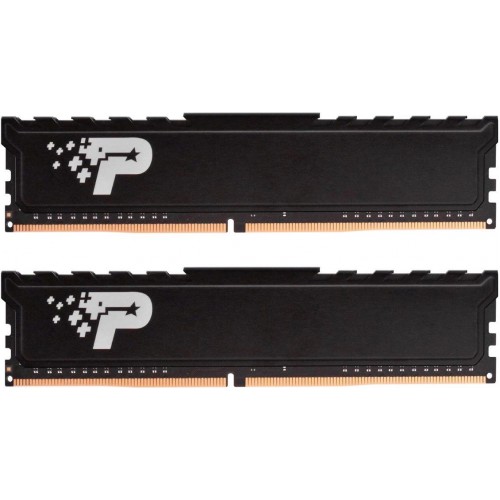 Купить оперативную память DDR4 32GB (2x16GB) 3200MHz Patriot PSP432G3200KH1 с радиатором - высокопроизводительный комплект для ПК