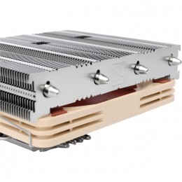 Кулер для процессора/ CPU Cooler Noctua NH-L12S (88W, 4-pin PWM, 70mm, Al/Cu, 4x6mm, 1x120x120x15mm, 55.44CFM, 23.9dBA, 1850RPM, S: 1851/1700/1200/115X, AM5/AM4, Beige/Brown)