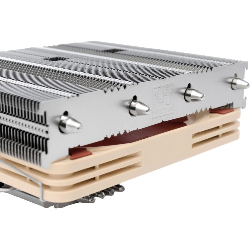 Кулер для процессора/ CPU Cooler Noctua NH-L12S (88W, 4-pin PWM, 70mm, Al/Cu, 4x6mm, 1x120x120x15mm, 55.44CFM, 23.9dBA, 1850RPM, S: 1851/1700/1200/115X, AM5/AM4, Beige/Brown)