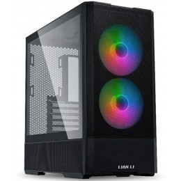 Корпус Lian-Li Lancool 207 черный ATX 4x120mm 2x140mm 2xUSB3.0 audio bott PSU [G99.LAN207RX.R0]