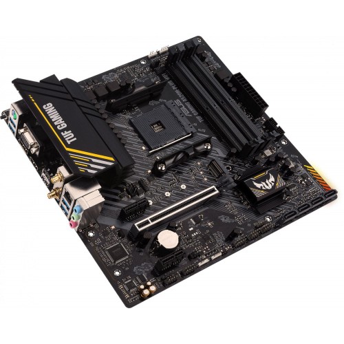 Купить материнскую плату Asus TUF GAMING A520M-PLUS WIFI AM4 - надежность и производительность для геймеров