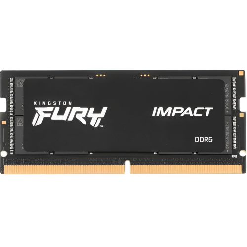 Память оперативная/ Kingston 16GB 4800MT/s DDR5 CL38 SODIMM FURY Impact PnP Kingston