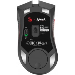 Мышь A4Tech Bloody R90 Plus Naraka белый/рисунок оптическая 5000dpi беспров. USB 7but
