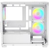 Корпус ПК Ocypus Gamma C52 WH ARGB Mini-Tower с 3x120mm ARGB, USB 3.0 и 2xUSB 2.0 для mATX и mITX в белом цвете