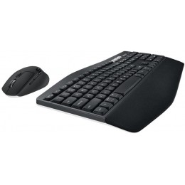Клавиатура + мышь Logitech MK850 клав:черный мышь:черный USB беспроводная slim Multimedia (920-008486)