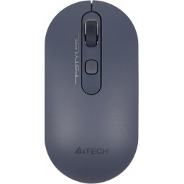 Мышь A4Tech Fstyler FG20 пепельный/синий оптическая 2000dpi беспров. USB для ноутбука 4but (FG20 ASH BLUE)