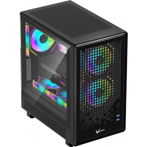 Корпус Formula Air Mesh G2 черный mATX: идеальный выбор для охлаждения с 4x120mm и 2x140mm вентиляторами, 2xUSB3.0 и аудио выходом
