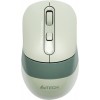 Мышь A4Tech Fstyler FB10C зеленый оптическая 2000dpi беспров. BT/Radio USB 4but (FB10C MATCHA GREEN)