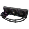 Водяное охлаждение для процессора/ Water Cooling System Thermalright Hyper Vision 360 (360mm, LED, Black, ARGB/ Fans: 3x120mm, 69CFM, 27dBA, 2150RPM/ Pump height 68mm, 6400RPM, Rad thickness 27mm/ S: 1700, 1200, 1851, 115X, 2011, 2066, AM5, AM4) Thermalri