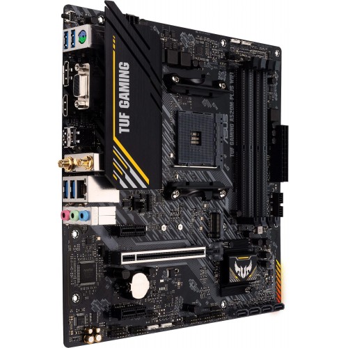 Купить материнскую плату Asus TUF GAMING A520M-PLUS WIFI AM4 - надежность и производительность для геймеров