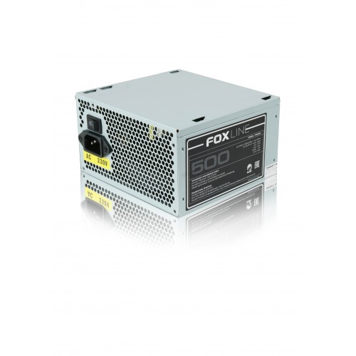 Блок питания Foxline 500Вт ATX с 120мм вентилятором - Надежное решение для вашего ПК