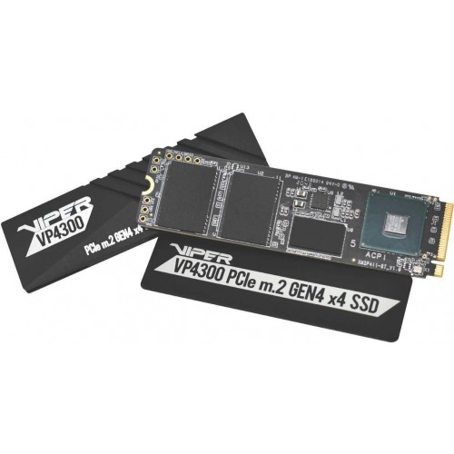Купить твердотельный накопитель Patriot Viper VP4300 2TB PCIe 4.0 x4 M.2 2280 - высокая скорость и надежность для вашего ПК