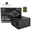 Блок питания ПК/ Power Supply Thermalright, 750W 80+ Gold (ATX, 3.0, PCIe 5.0, Non-modular, 1x24(20+4)pin, 1xCPU 8(4+4)pin, 2xPCIe*2 8(6+2)pin, 5xSATA3, 1x12+4pin (12VHPWR PCIe 5.0 12+4pin 600mm), 3xMOLEX4pin, Active, 120x120mm, 150x140x86mm, APFC, black)
