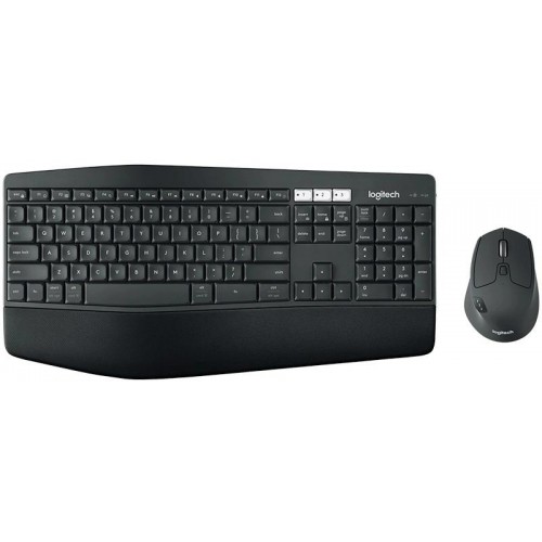 Клавиатура и мышь Logitech MK850: беспроводной комплект черного цвета для мультимедиа (920-008486)