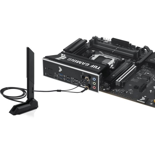Купить материнскую плату Asus TUF GAMING B850-E WIFI Socket AM5 для AMD с поддержкой DDR5, 2.5G LAN и HDMI