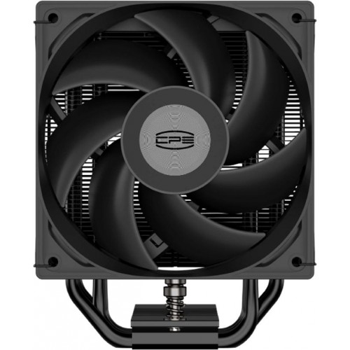 Кулер PcCooler RT500 Digital Soc-AM5/AM4/1200/1700/1851 черный 4-pin 34.9dB Al+Cu LCD 240W Ret (RT500-BKNWYL-GL)