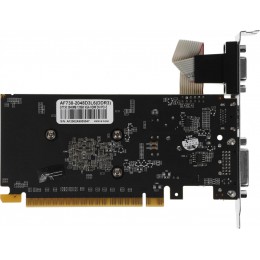 Видеокарта Afox PCI-E 2.0 AF730-2048D3L6 NVIDIA GeForce GT 730 2Gb 128bit GDDR3 700/1333 DVIx1 HDMIx1 CRTx1 HDCP Ret low profile