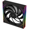 Кулер для корпуса/ Case Cooler Thermalright TL-M14 (140x144x25mm, 4-pin PWM, ARGB, 88.75CFM, 23.7dBA, 1500RPM, Black)