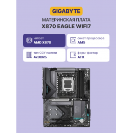 Материнская плата/ X870 EAGLE WIFI7